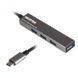 USB-хаб Maxxter (HU3C-4P-02) H00000166132 фото 1
