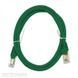 Патч-корд L&W ELECTRONICAL S/FTP Cat. 6a 0.5 м PVC Зелений (PC005-C6A-050GN) H00000014350 фото