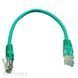 Патч корд Kingda UTP Cat. 5e 0.25 м PVC Зелений (PAUT3025-GN) H00000023277 фото