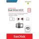 Флеш память USB SanDisk Ultra Dual Drive 256ГБ microUSB USB 3.2 (SDDD3-256G-G46) H00000064569 фото 6