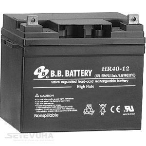 Аккумуляторная батарея B.B. Battery 40 Ач AGM 12 В (HR40-12S/B2) H00000028796 фото