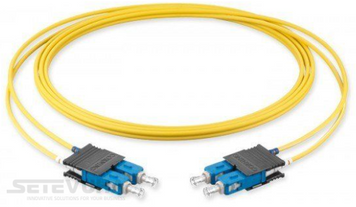 Патч-корд оптичний Corning SC-SC UPC SM Duplex 3м (727202R5Z31003M) H00000014160 фото
