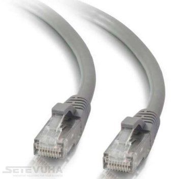 Патч-корд Hypernet UTP Cat. 5e 3 м PVC Серый (PC-UTP-3M) H00000030659 фото
