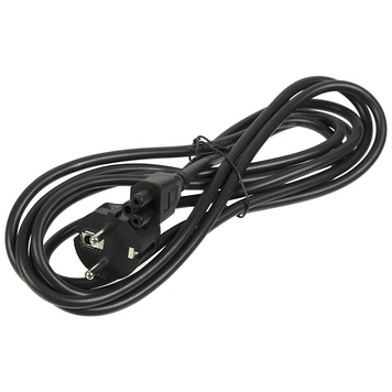 Кабель живлення VOLTRONIC CEE 7/7-C5 3м (PC-186 CEE7/7-IECC5CCA30) H00000233292 фото
