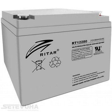 Аккумуляторная батарея Ritar 28 Ач AGM 12 В (RT12280) H00000043537 фото
