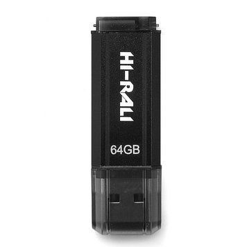 Флеш пам'ять USB Hi-Rali Stark series (HI-64GBSTBK) H00000292069 фото