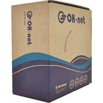 Кабель витая пара OK-Net КПВЭ-ВП F/UTP Cat 5е-SL PVC 4 х 2 х 0.46 (49559m305) H00000400895 фото