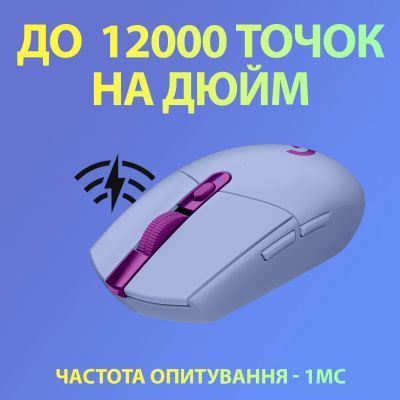 Мышь Logitech G305 Wireless беспроводная игровая (910-006022) H00000063655 фото