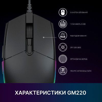 Миша GamePro (GM220) H00000457109 фото