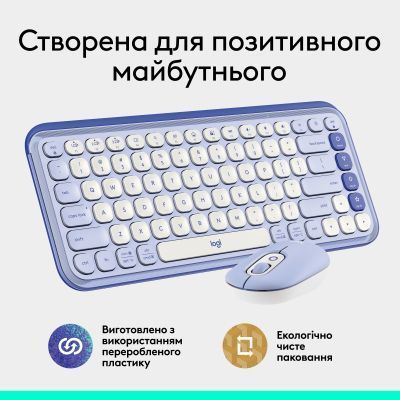 Клавіатура + миша Logitech (920-013078) H00000457650 фото