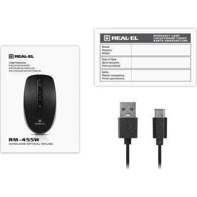 Мышь REAL-EL (EL123200047) H00000457283 фото