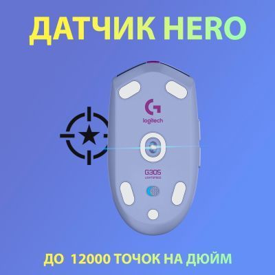 Мышь Logitech G305 Wireless беспроводная игровая (910-006022) H00000063655 фото