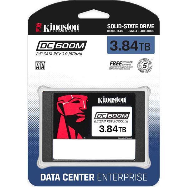 SSD диск Kingston DC600M (SEDC600M/3840G) H00000365396 фото
