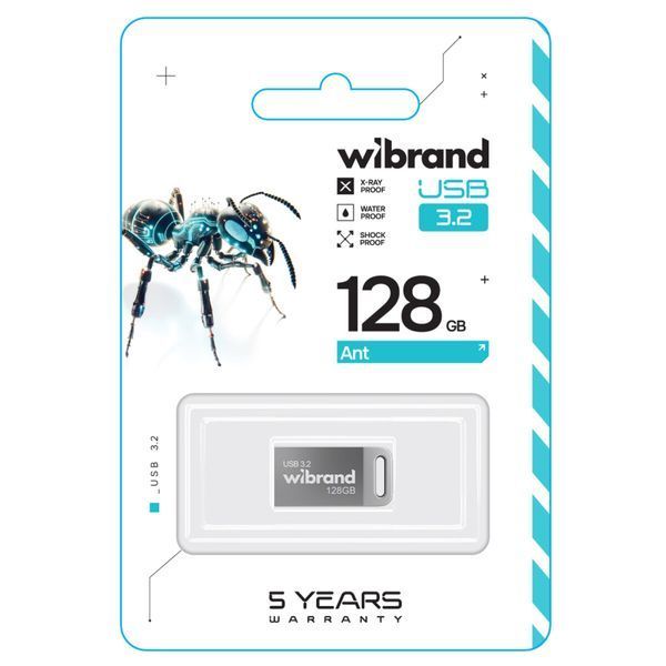 Флеш пам'ять USB Wibrand (WI3.2/AN128M4S) H00000460059 фото