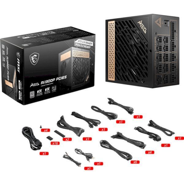 Блок питания MSI (MEG Ai1300P PCIE5) H00000388941 фото