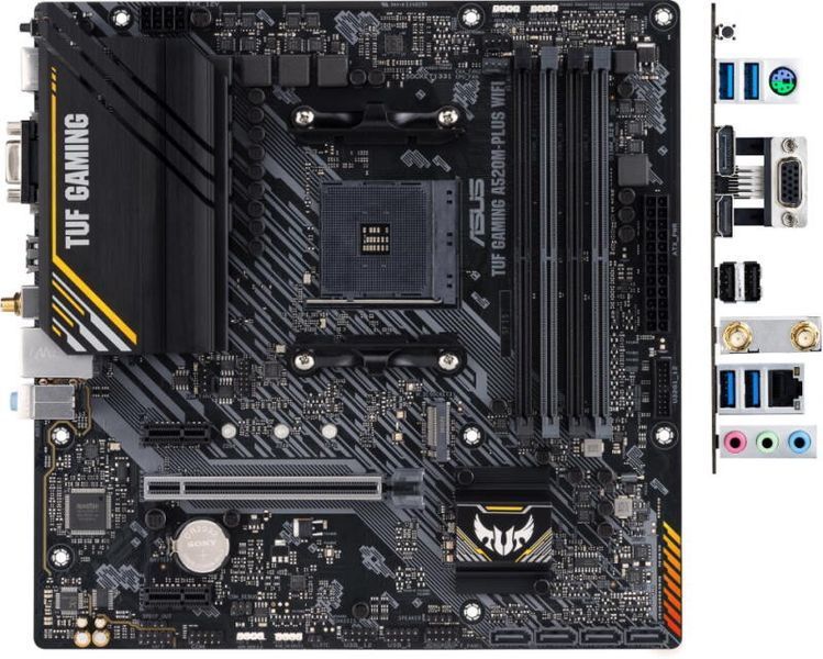 Материнська плата ASUS TUF GAMING A520 АМ4 (TUF Gaming A520M-Plus WIFI) H00000268805 фото