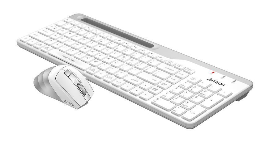 Клавіатура + миша A4Tech бездротова (FB2535C (Icy White)) H00000312614 фото