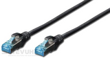Патч-корд DIGITUS SF/UTP Cat. 5e 2 м PVC Черный (DK-1531-020/BL) H00000015852 фото