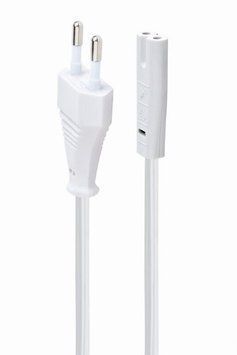 Кабель живлення Cablexpert CEE 7/16-C7 1,8м (PC-184-VDE-W) H00000157752 фото