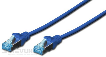 Патч корд DIGITUS S/FTP Cat. 6a 2 м LSZH Синій (DK-1644-A-020/B) H00000015842 фото
