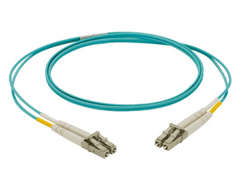 Патч-корд оптичний Panduit LC-LC UPC MM(OM3) Duplex 1м (NKFPX2ELLLSM001) H00000174866 фото