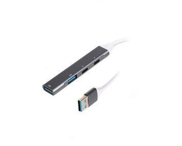 USB-хаб Maxxter (HU3A-4P-03) H00000445994 фото
