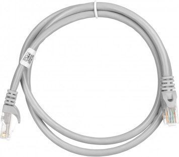 Патч корд 2E UTP Cat. 6 1 м PVC Чорний (2E-PC6COP-100BK) H00000072337 фото