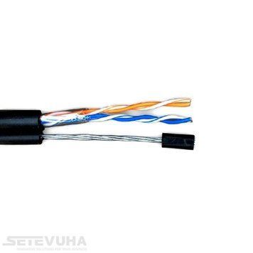 Кабель вита пара OK-Net UTP Cat 5 PE 2 х 2 х 0,50 (49273m305) H00000001738 фото