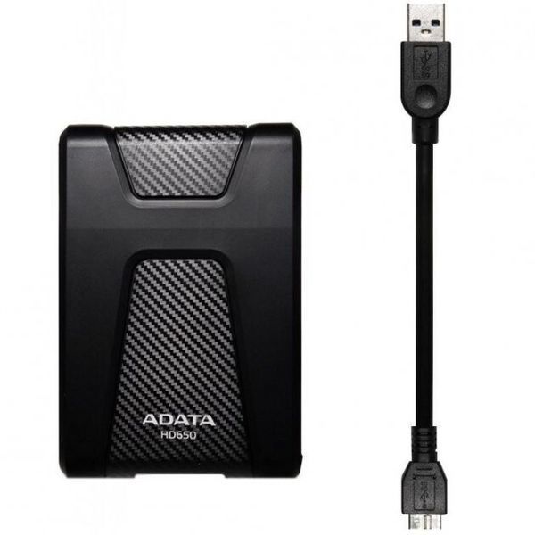 Жесткий диск ADATA HD650 2.5" USB 3.1 (Type-A) 4ТБ (AHD650-4TU31-CBK) H00000060962 фото