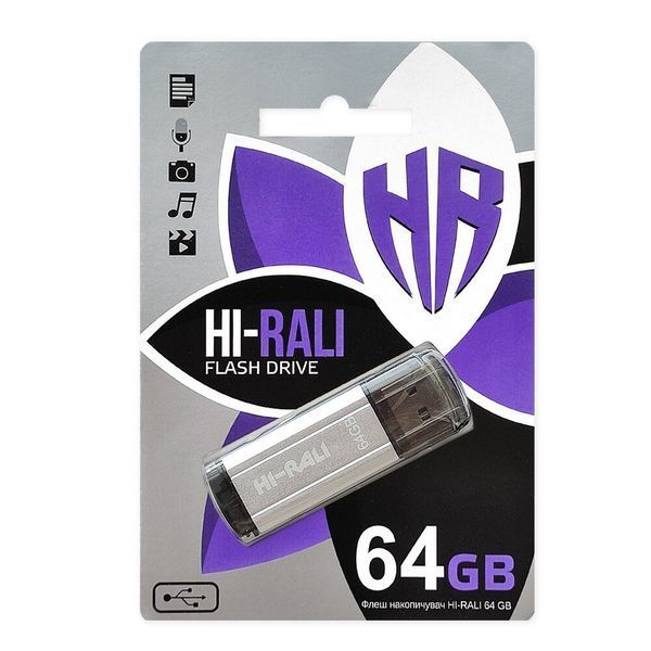 Флеш память USB Hi-Rali Stark series (HI-64GBSTSL) H00000292070 фото