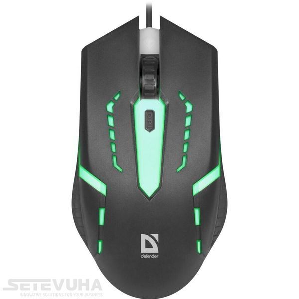 Мышь Defender проводная игровая (52601_DEFENDER) H00000037292 фото