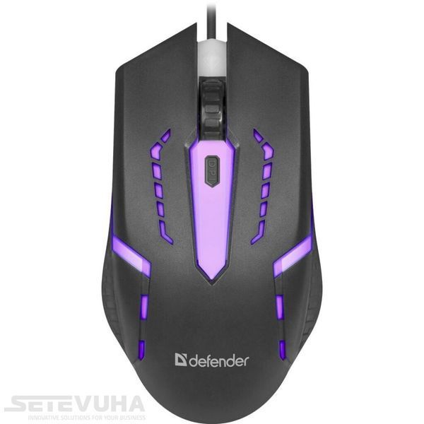 Мышь Defender проводная игровая (52601_DEFENDER) H00000037292 фото