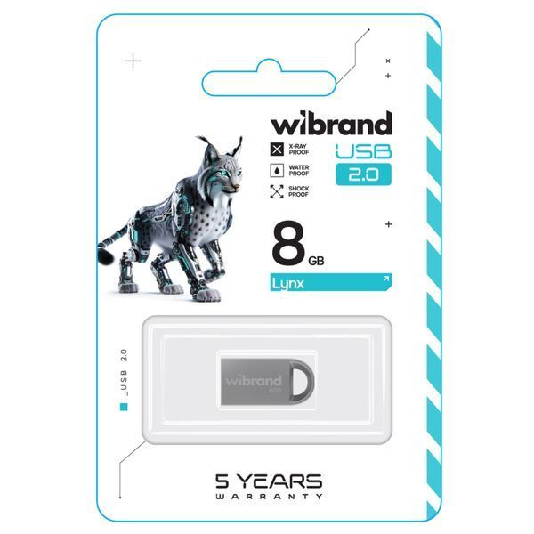 Флеш пам'ять USB Wibrand (WI2.0/LY8M2S) H00000460060 фото