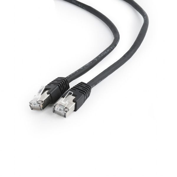 Патч-корд Cablexpert FTP Cat. 6 2 м PVC Черный (PP6-2M/BK) H00000135384 фото