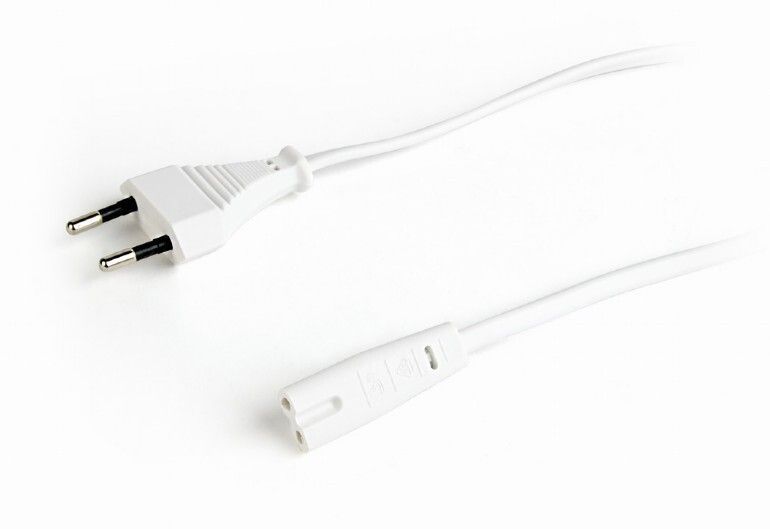 Кабель живлення Cablexpert CEE 7/16-C7 1,8м (PC-184-VDE-W) H00000157752 фото