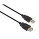 Кабель Vinga USB Type A - USB Type A 1.8 м (VCPUSBAMAF1.8BK) H00000204223 фото 1