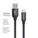 Кабель ColorWay USB Type A - USB Type C 2 м (CW-CBUC008-BK) H00000204064 фото 2