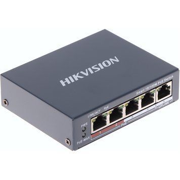 Комутатор Hikvision (DS-3E1105P-EI/V2) H00000439022 фото