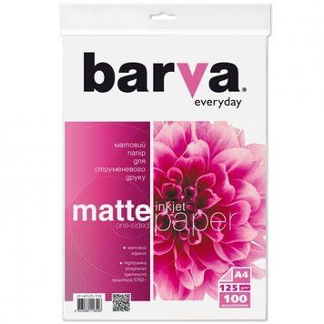 Папір Barva А4 125 г/м&sup2; 100 шт. (IP-AE125-318) H00000177164 фото