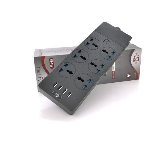 Мережевий фільтр VOLTRONIC (ТВ-Т12-Black) H00000379009 фото
