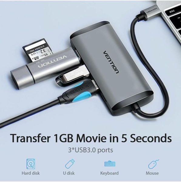 USB-хаб Vention (CNBHB) H00000389029 фото