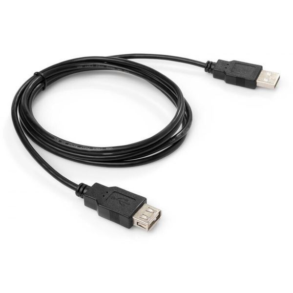 Кабель Vinga USB Type A - USB Type A 3 м (VCPUSBAMAF3BK) H00000204224 фото