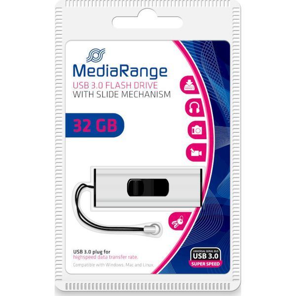 Флеш пам'ять USB Mediarange (MR916) H00000396059 фото