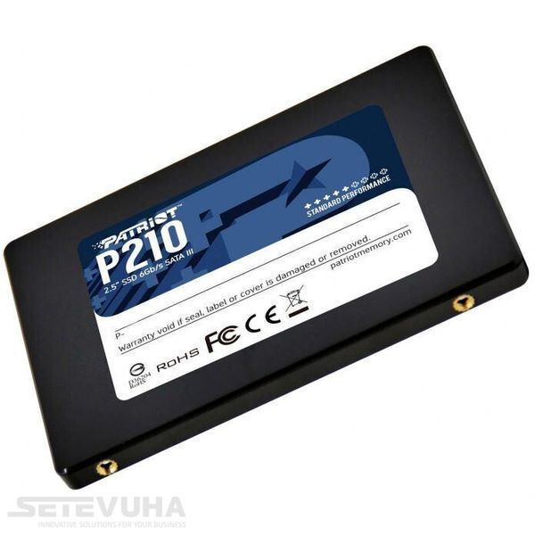 SSD диск Patriot P210 128ГБ SATA III 2.5" 3D TLC (P210S128G25) H00000035139 фото