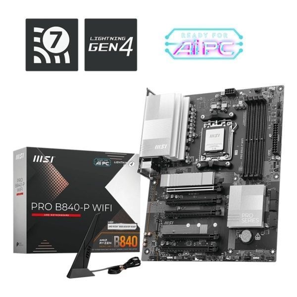 Материнська плата MSI (PRO B840-P WIFI) H00000446306 фото
