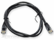 Патч-корд L&W ELECTRONICAL S/FTP Cat. 6a 1 м PVC Черный (PC005-C6A-100BK) H00000014359 фото