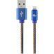 Кабель Cablexpert USB Type A - Apple Lightning 2 м USB 2.0 (CC-USB2J-AMLM-2M-BL) H00000179873 фото 1