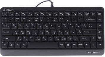 Клавіатура A4Tech провідна (FKS11 USB (Grey)) H00000129374 фото