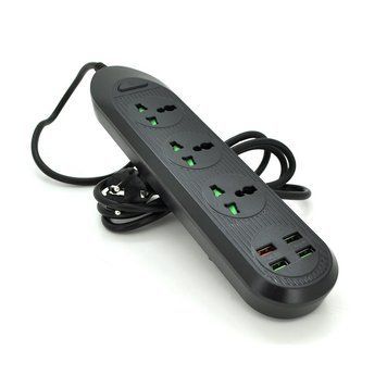 Мережевий фільтр VOLTRONIC (ТВ-Т16-Black) H00000379012 фото