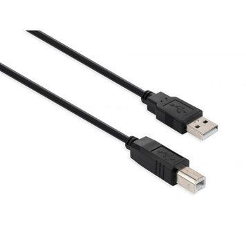 Кабель Vinga USB Type A - USB Type B 5 м (VCPUSBAMBM5BK) H00000204225 фото